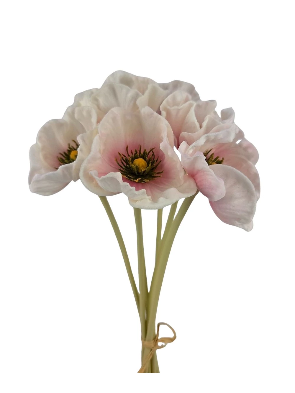 Real touch pipacs köteg*6 - Rózsaszín közepű