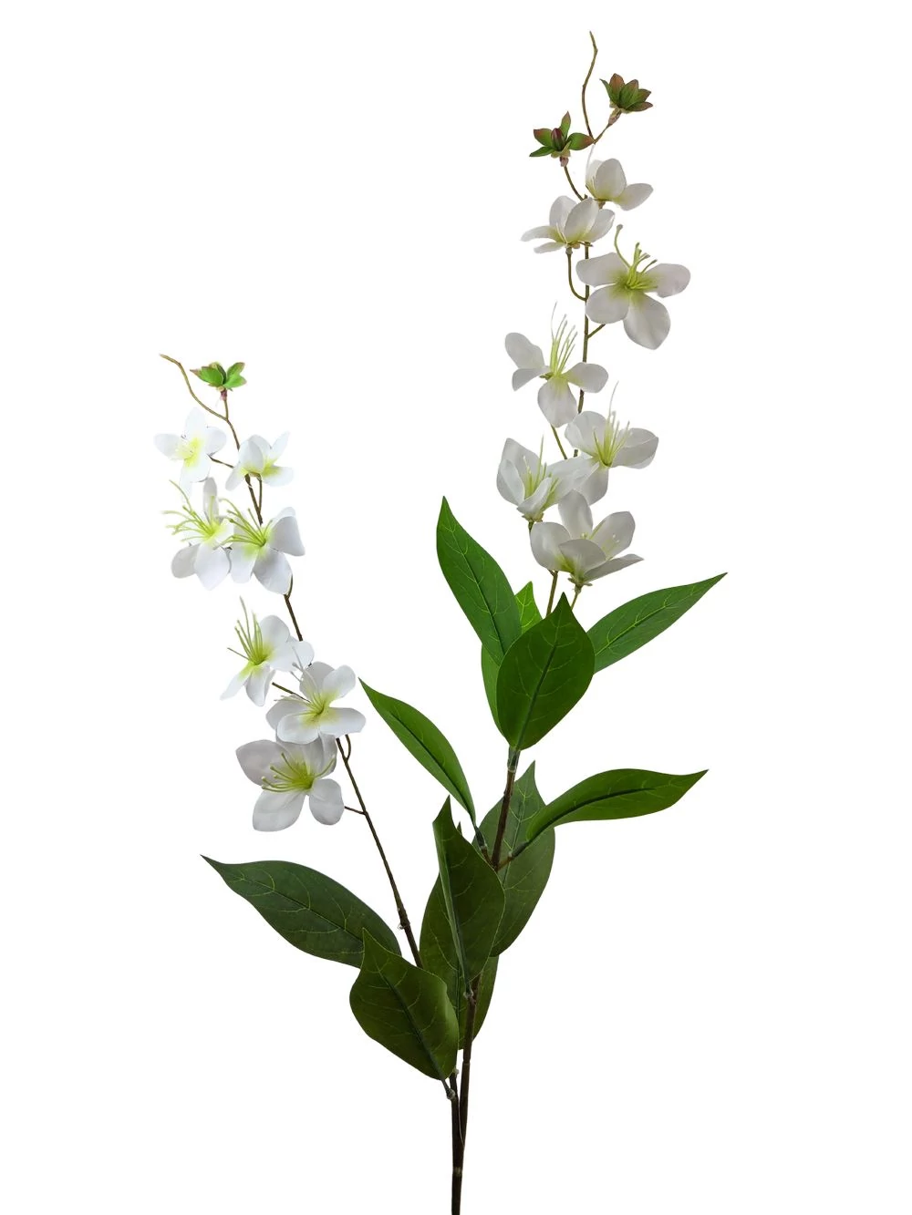 Virágos ág 18 - Fehér