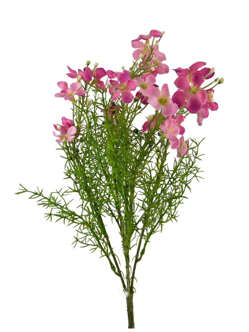 Apró virágos műzöld csokor 2 - Pink