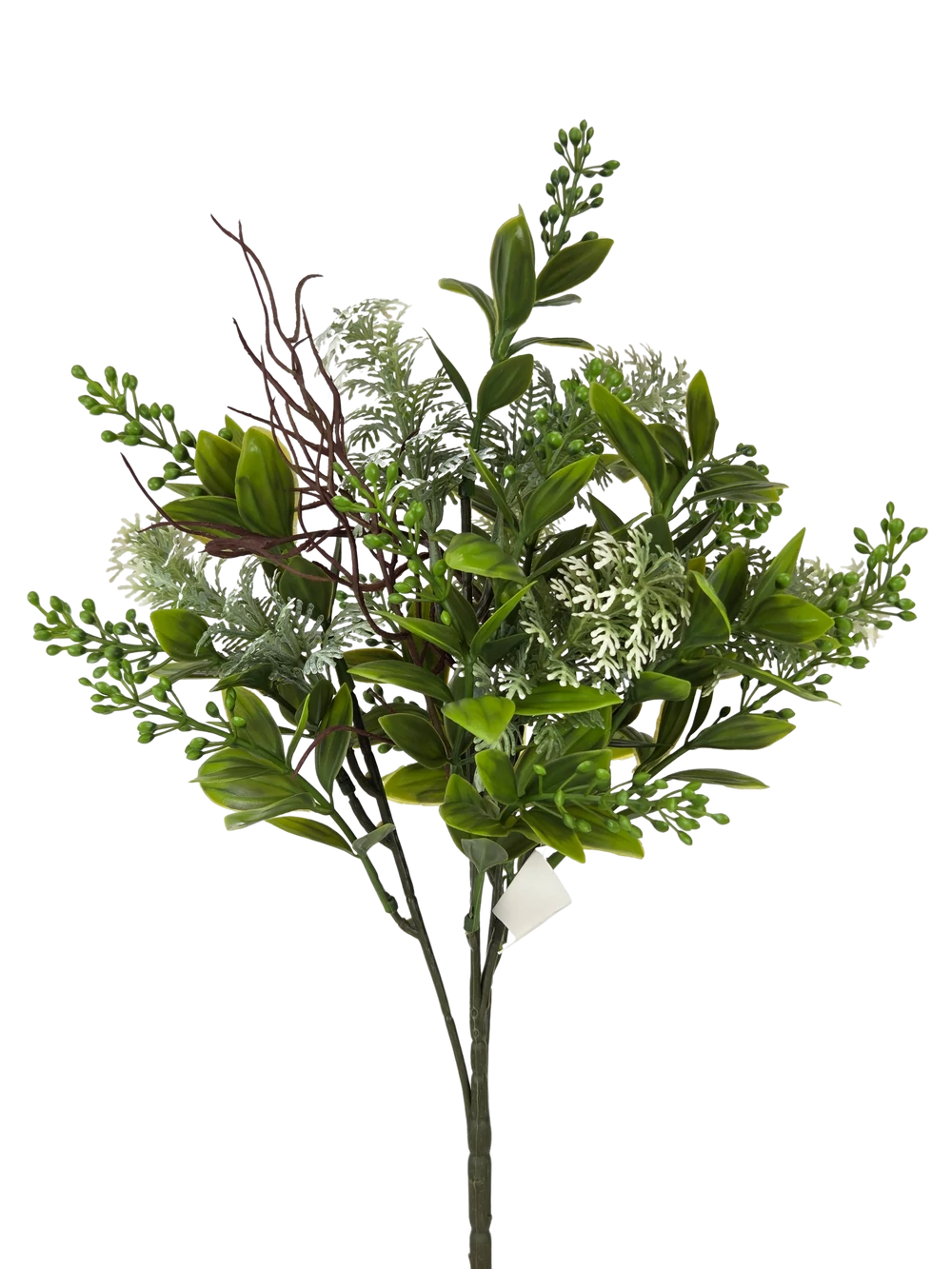 Vegyes műzöld csokor 7 - Fehér