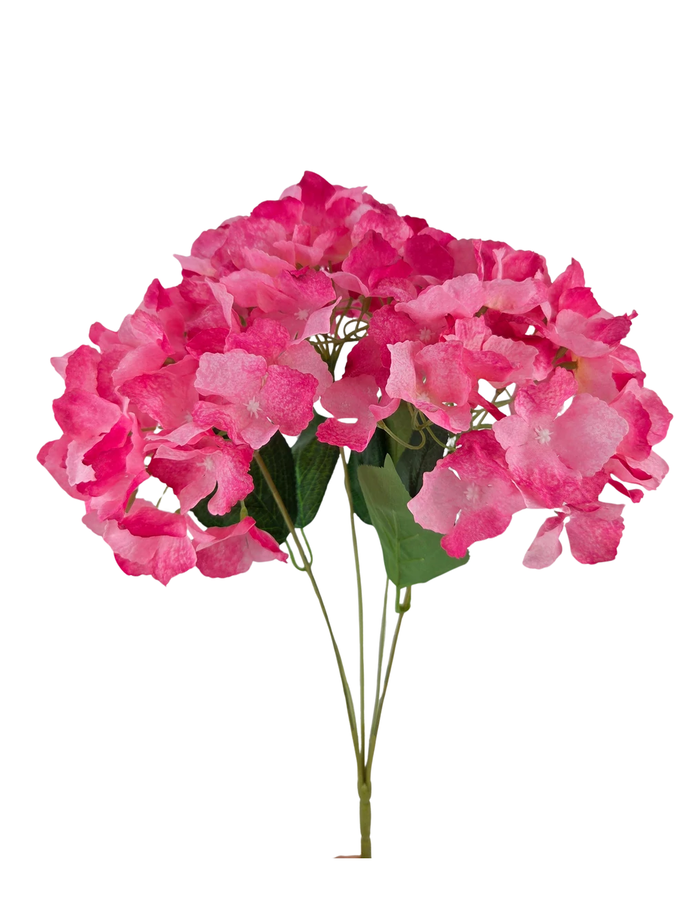 5 fejes hortenzia csokor 50 cm - Pink