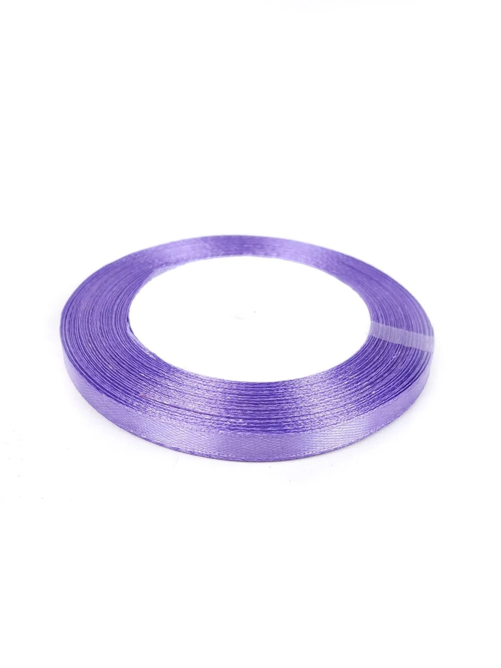 6 mm-es szatén szalag - Levendula Lila