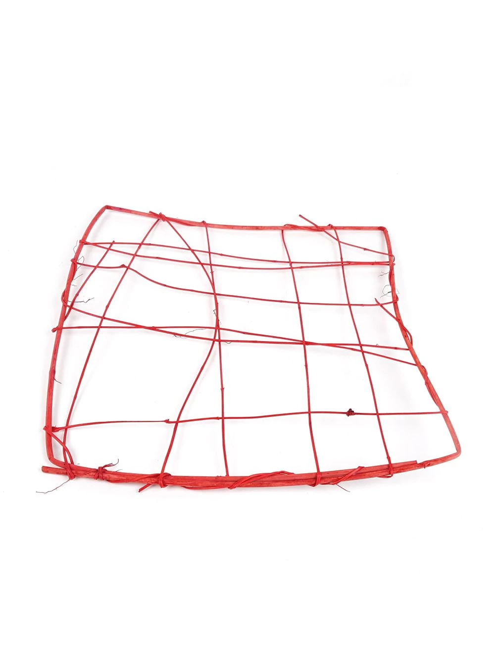 Vessző rács   30 cm - Piros