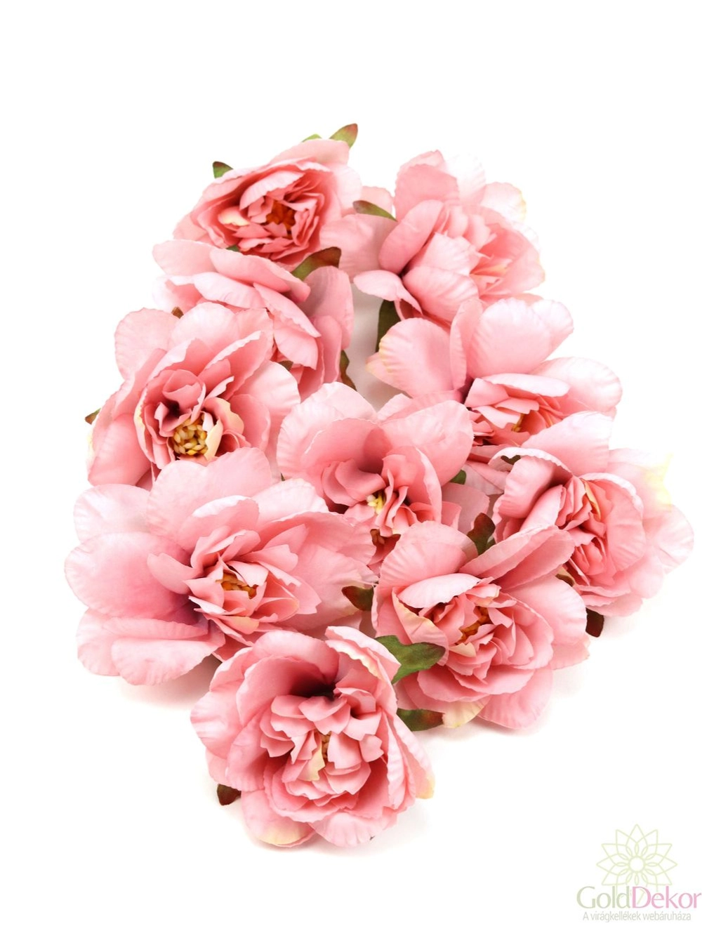 Dekor fejvirág 4 - Fáradt rózsaszín
