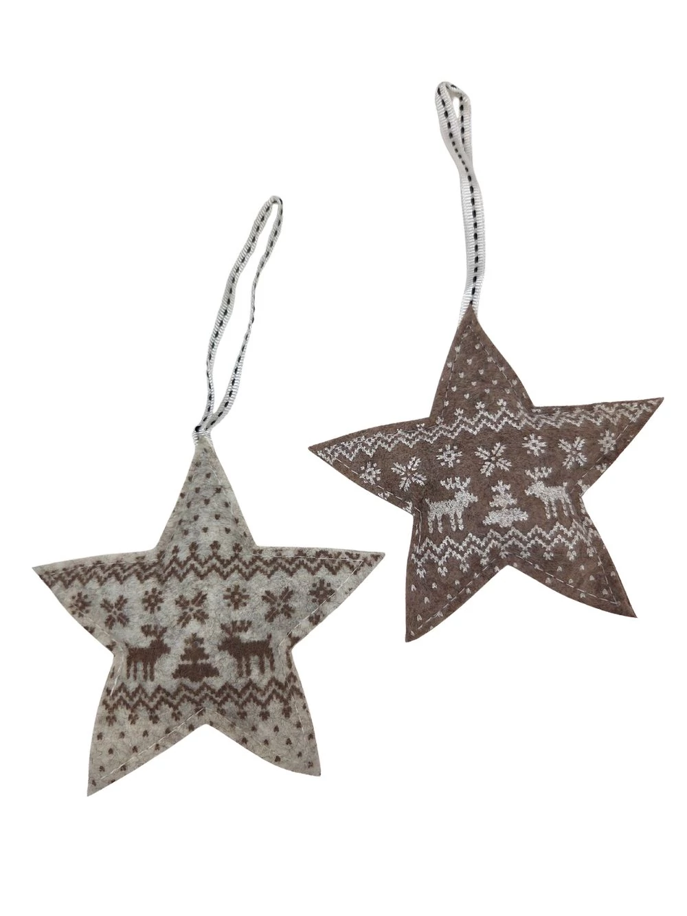 Skandináv mintás filc pár - Csillag