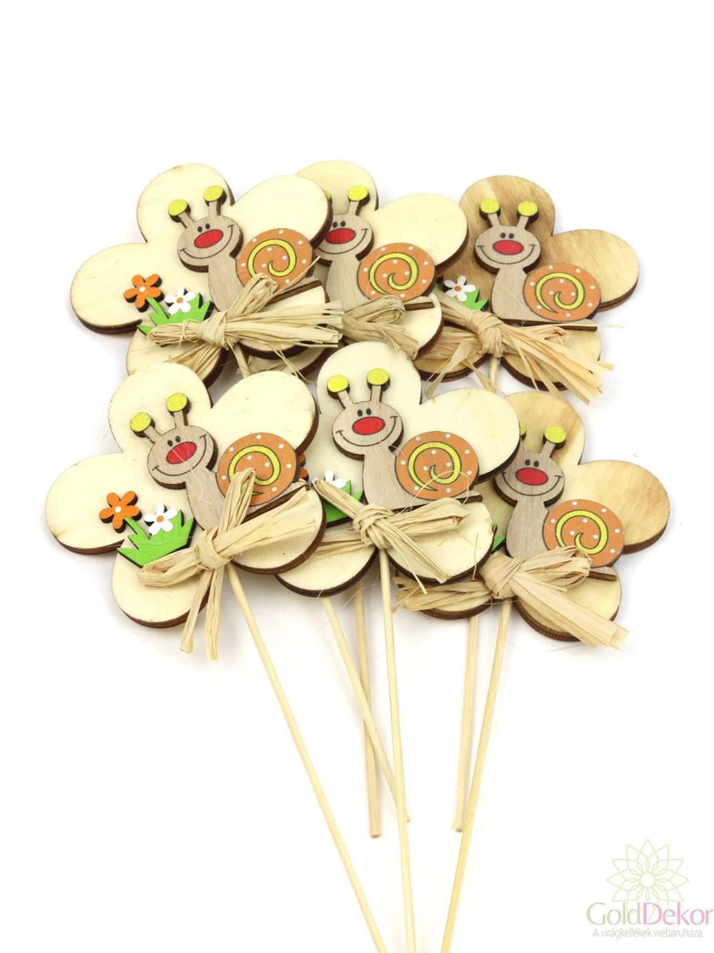 Csigás betűző*6 - Virágos