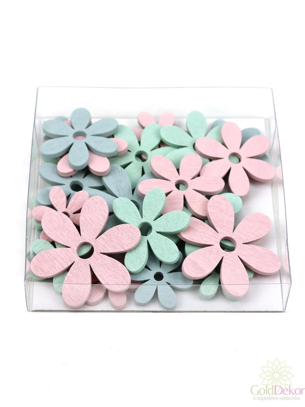 Pasztel fa dekor virág*24
