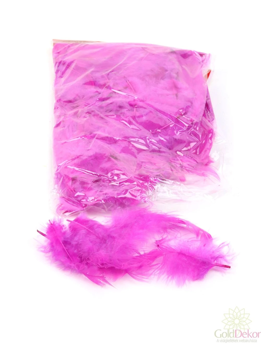 Színes dekor toll - Pink