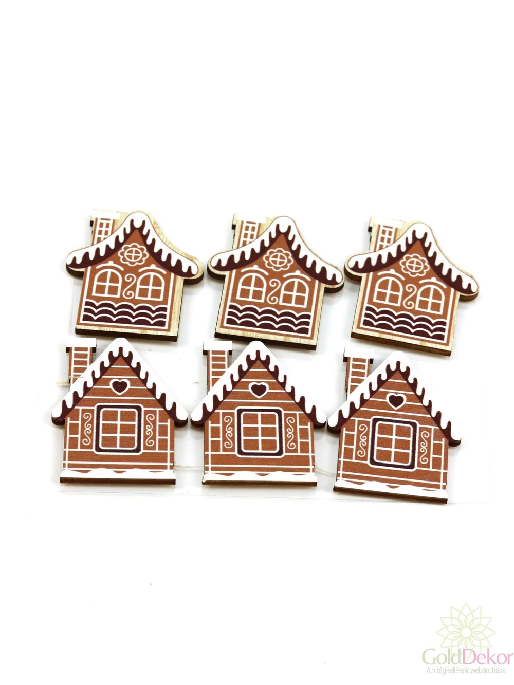 Öntapi fa mézeskalács házikó*6