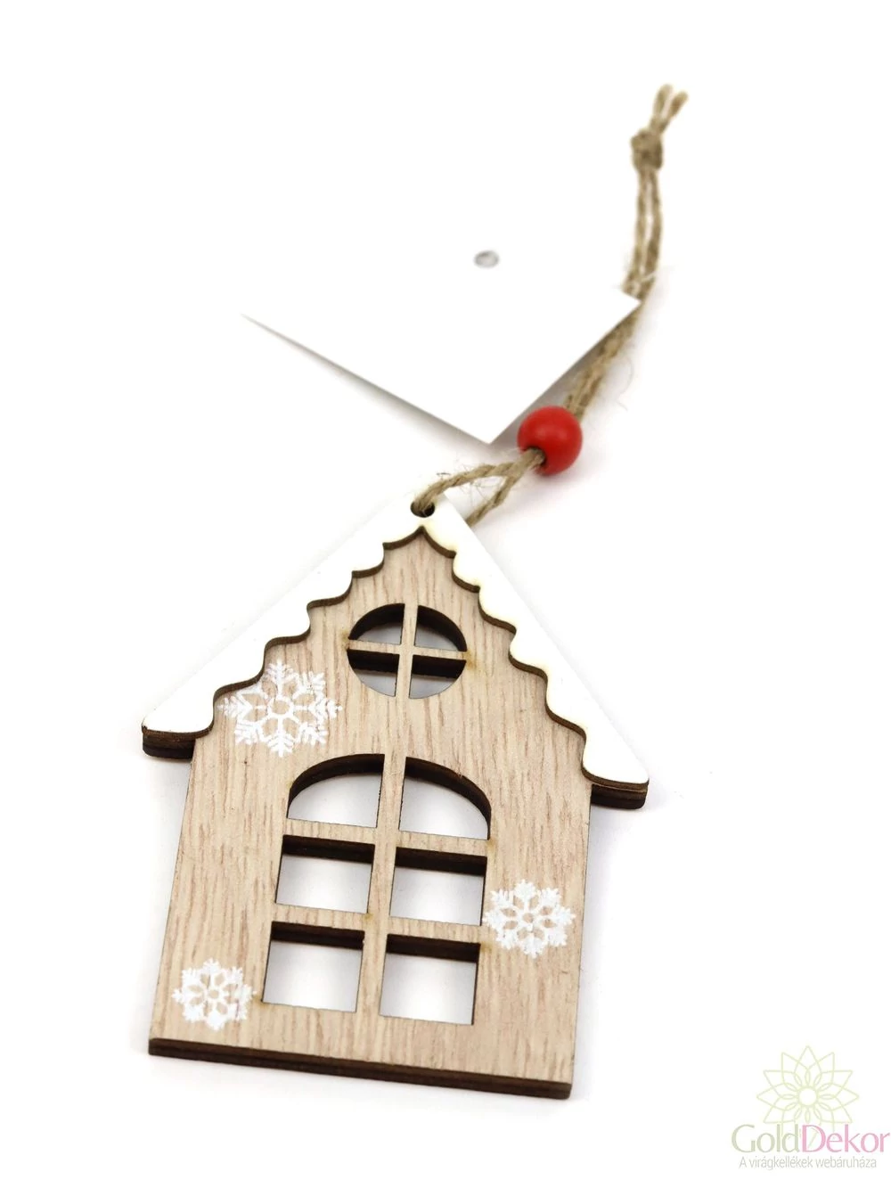 Havas tetejű házikó 10 cm