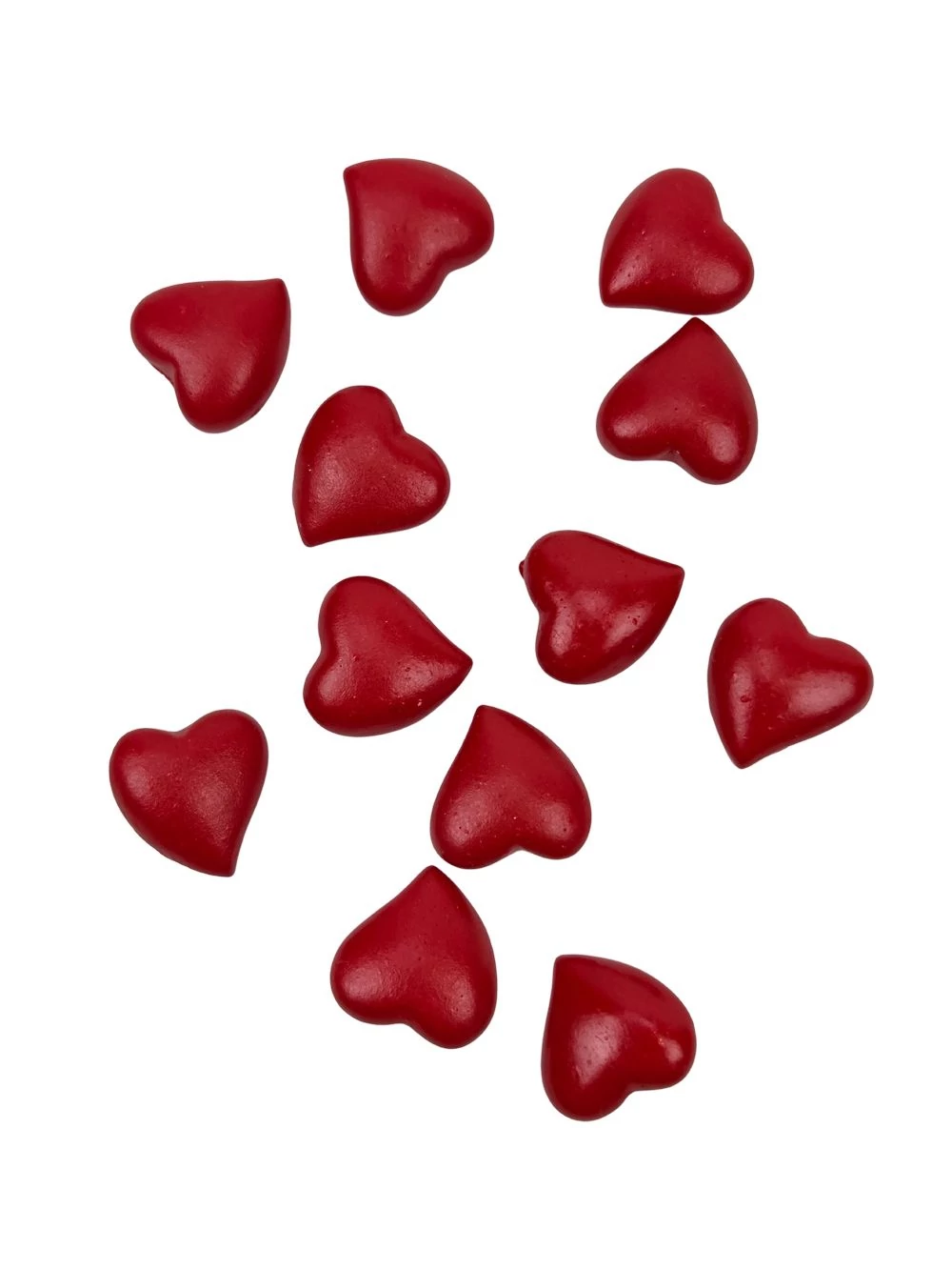Polyresin öntapi szívek 2 cm