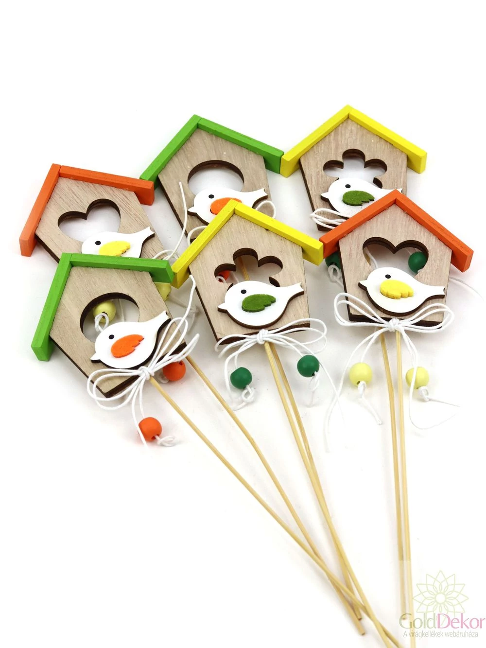 Színes házikó betűző*6