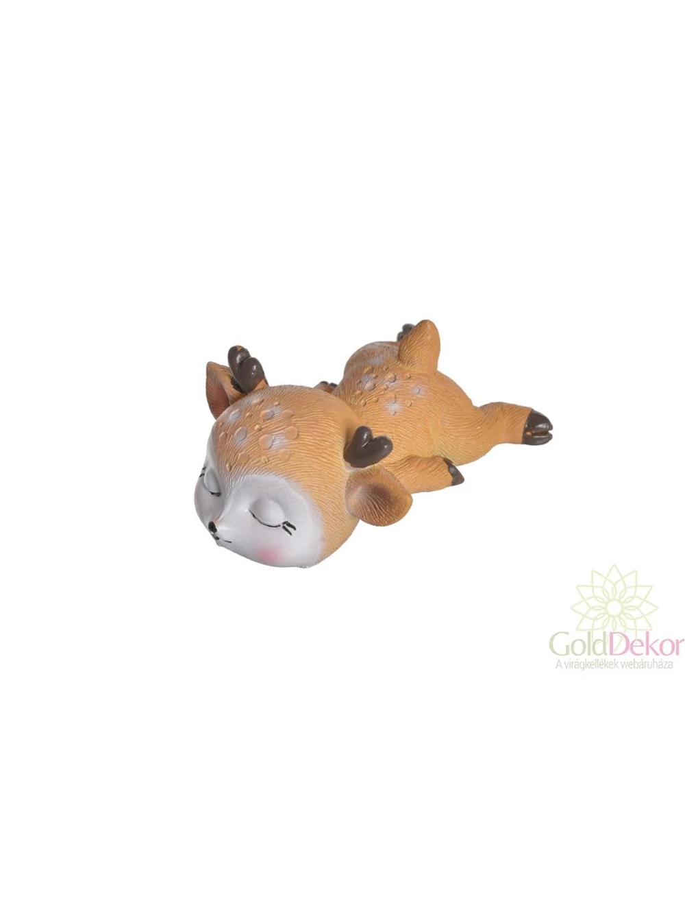 Alvó őzike figura A