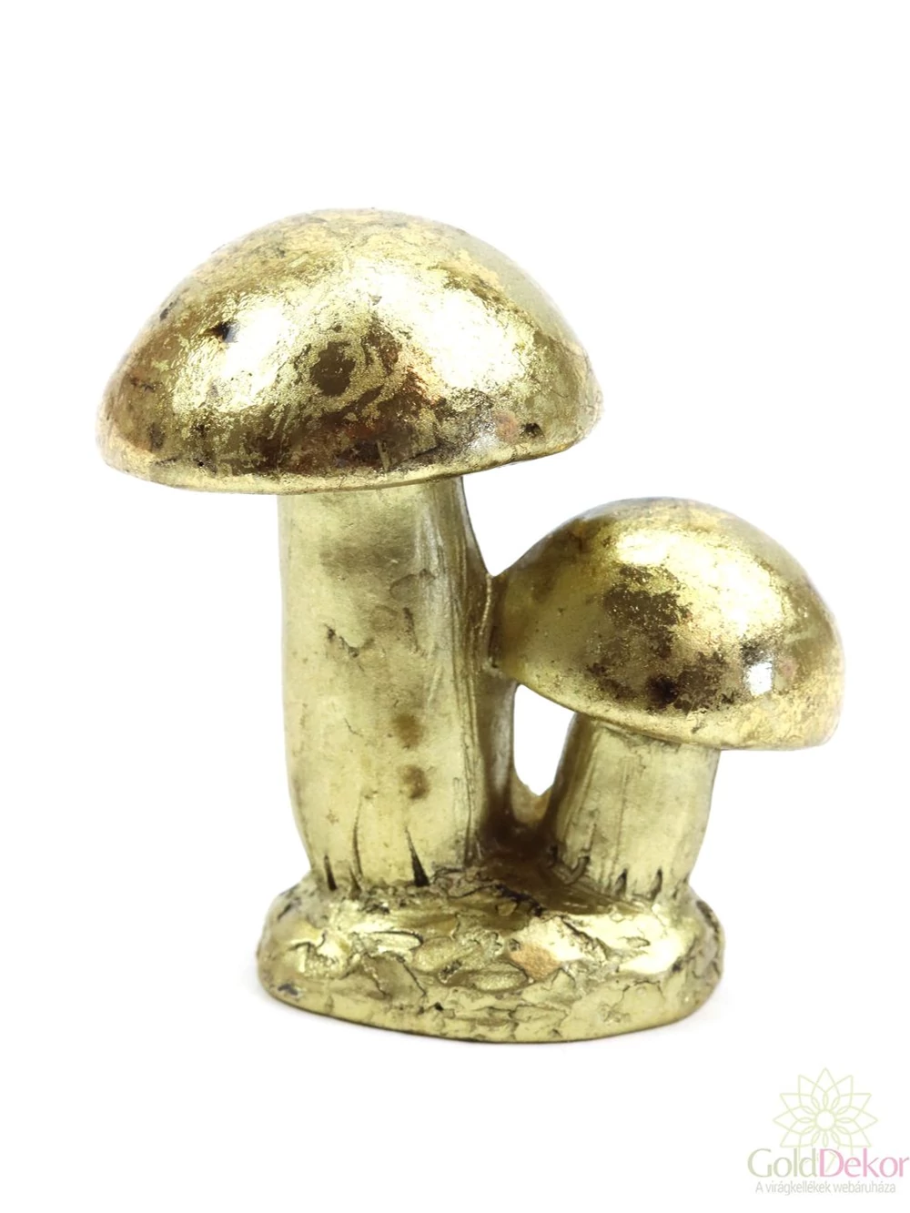 Páros arany gomba figura