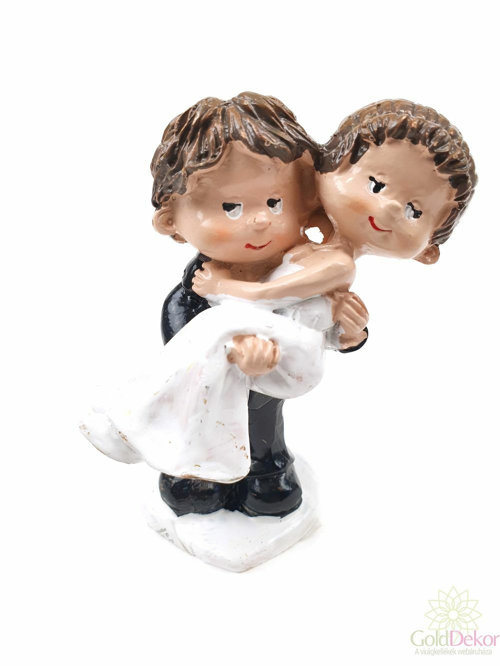 Esküvői pár figura 9 cm
