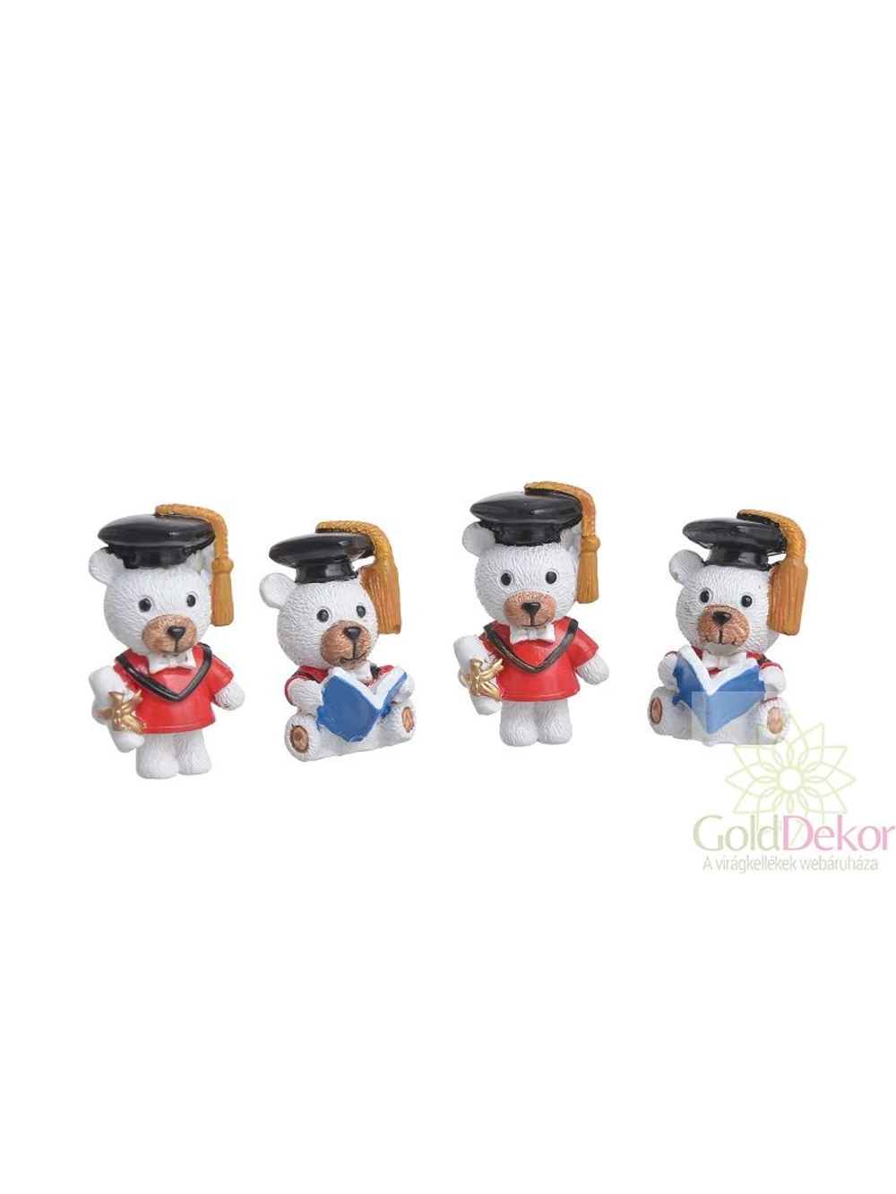 Taláros maci figura*4 Taláros maci figura*4
