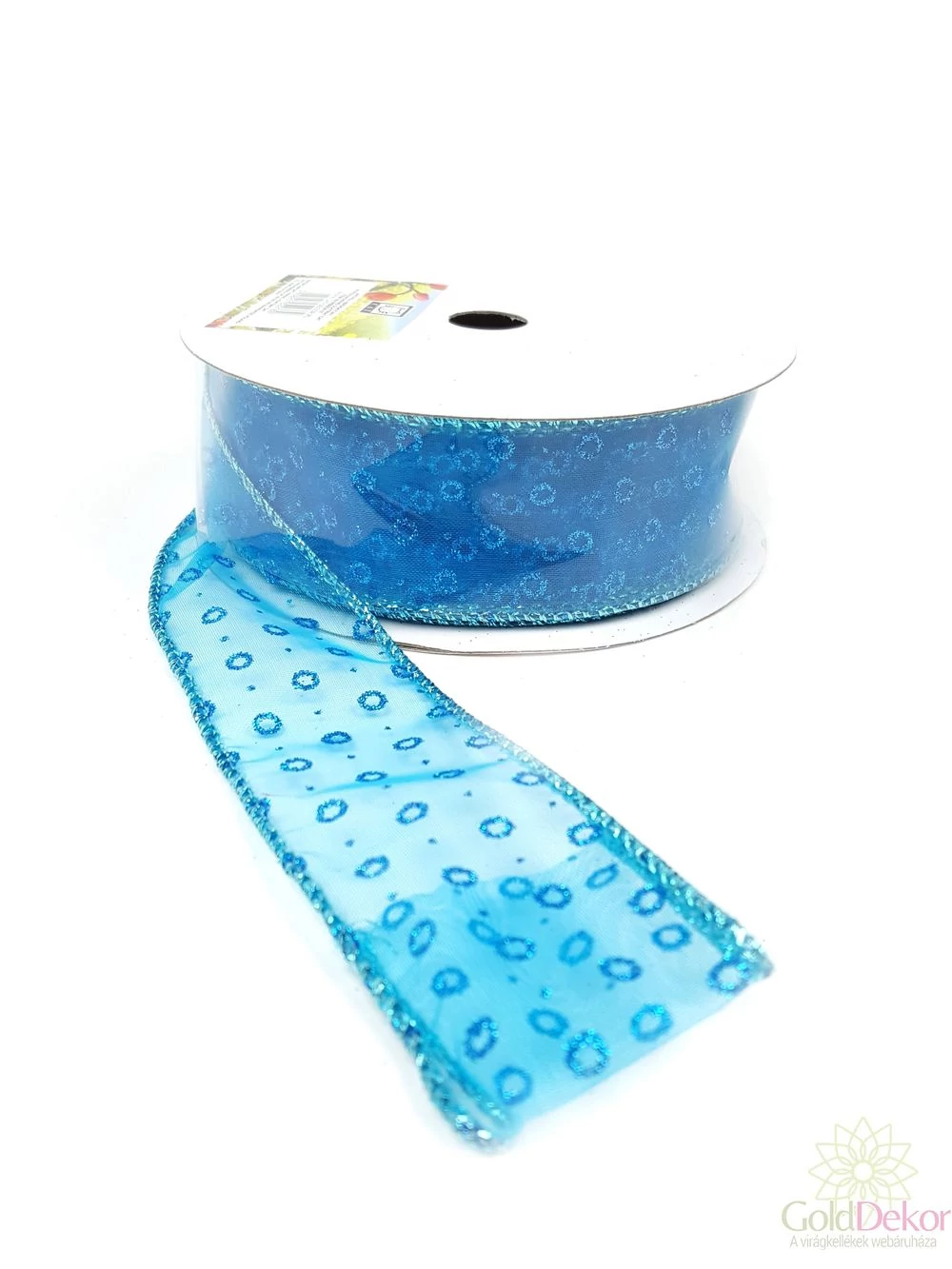 Karácsonyi szalag 61 - TÜRKIZ