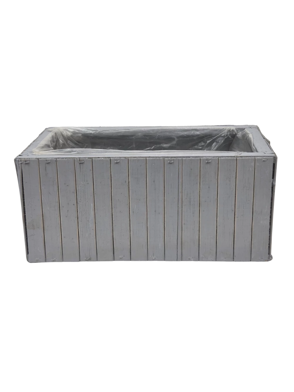 Bambusz láda tégla 25 cm - Szürke