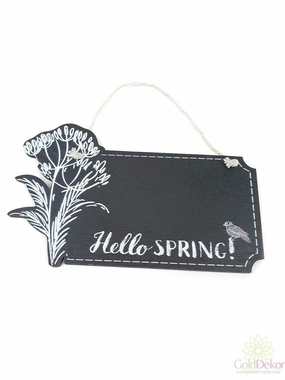 "Hello Spring" tábla