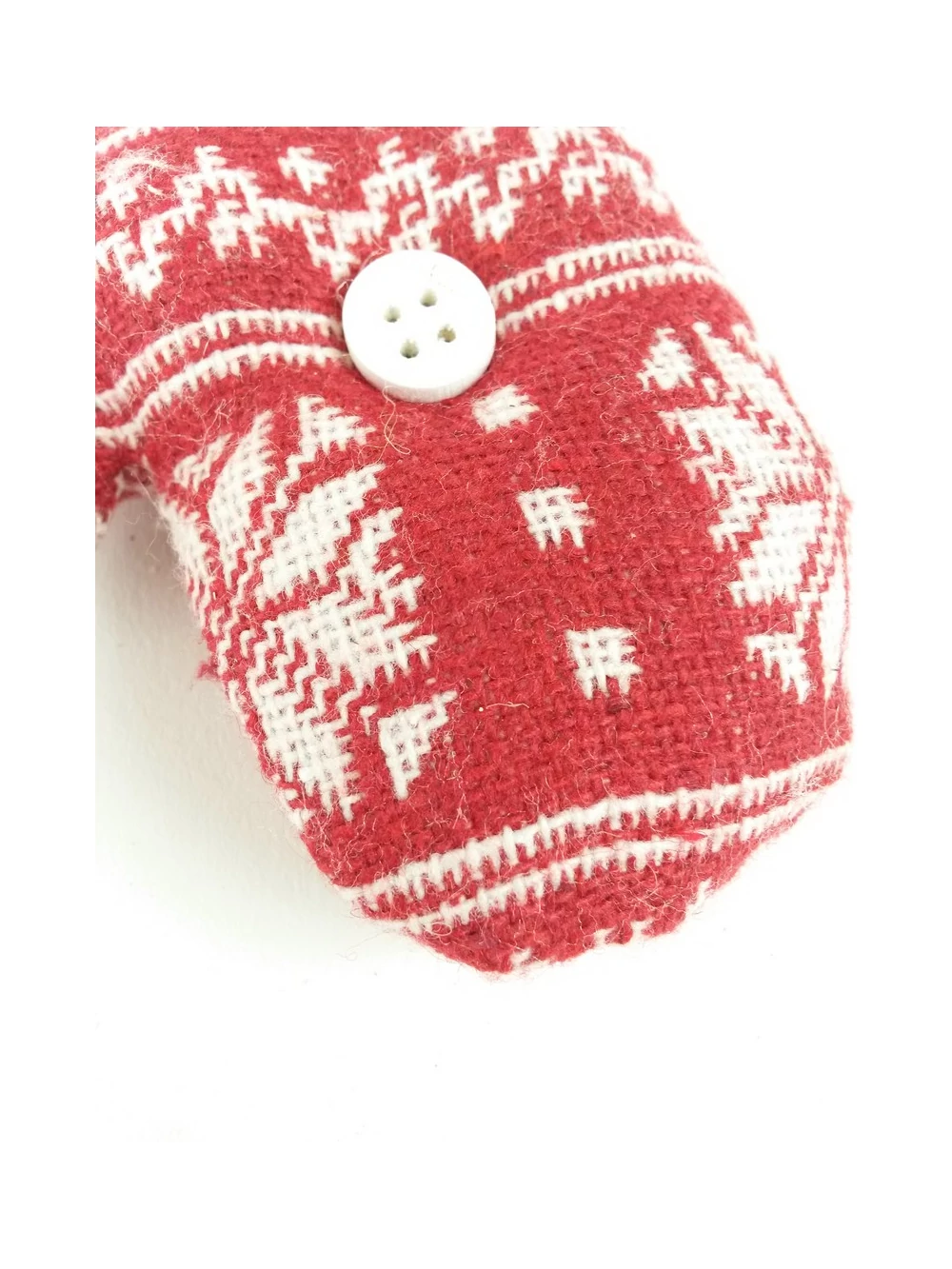 Kép 2/2 - Akasztós kötött kesztyű gombbal