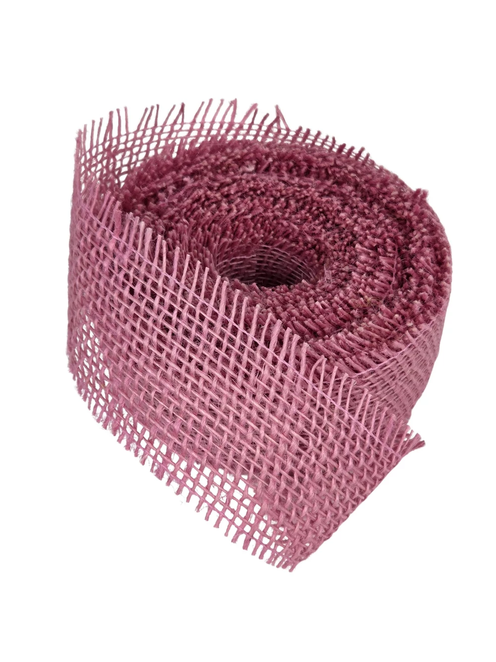 Kép 2/2 - Juta szalag 7cm - Rózsaszín