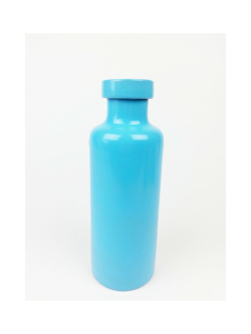Kép 2/2 - Üveg palack nagy színes - Kék