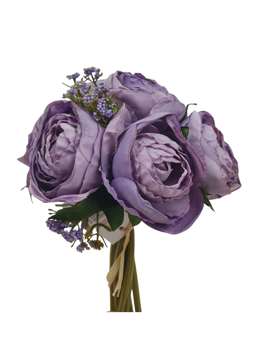 Kép 2/2 - Szárított hatású boglárka csokor*6 - Lila