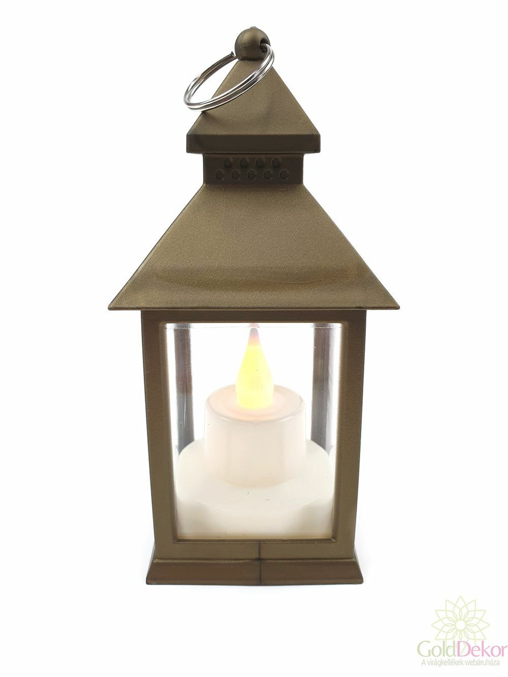 Led lámpás pagoda - Bronz
