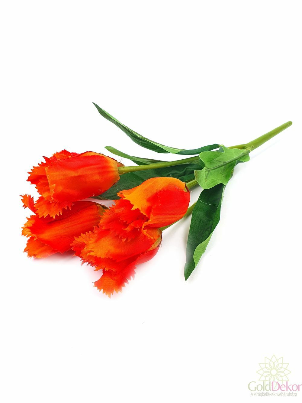 Kép 1/2 - Cakkos szirmú tulipán*5 - narancs