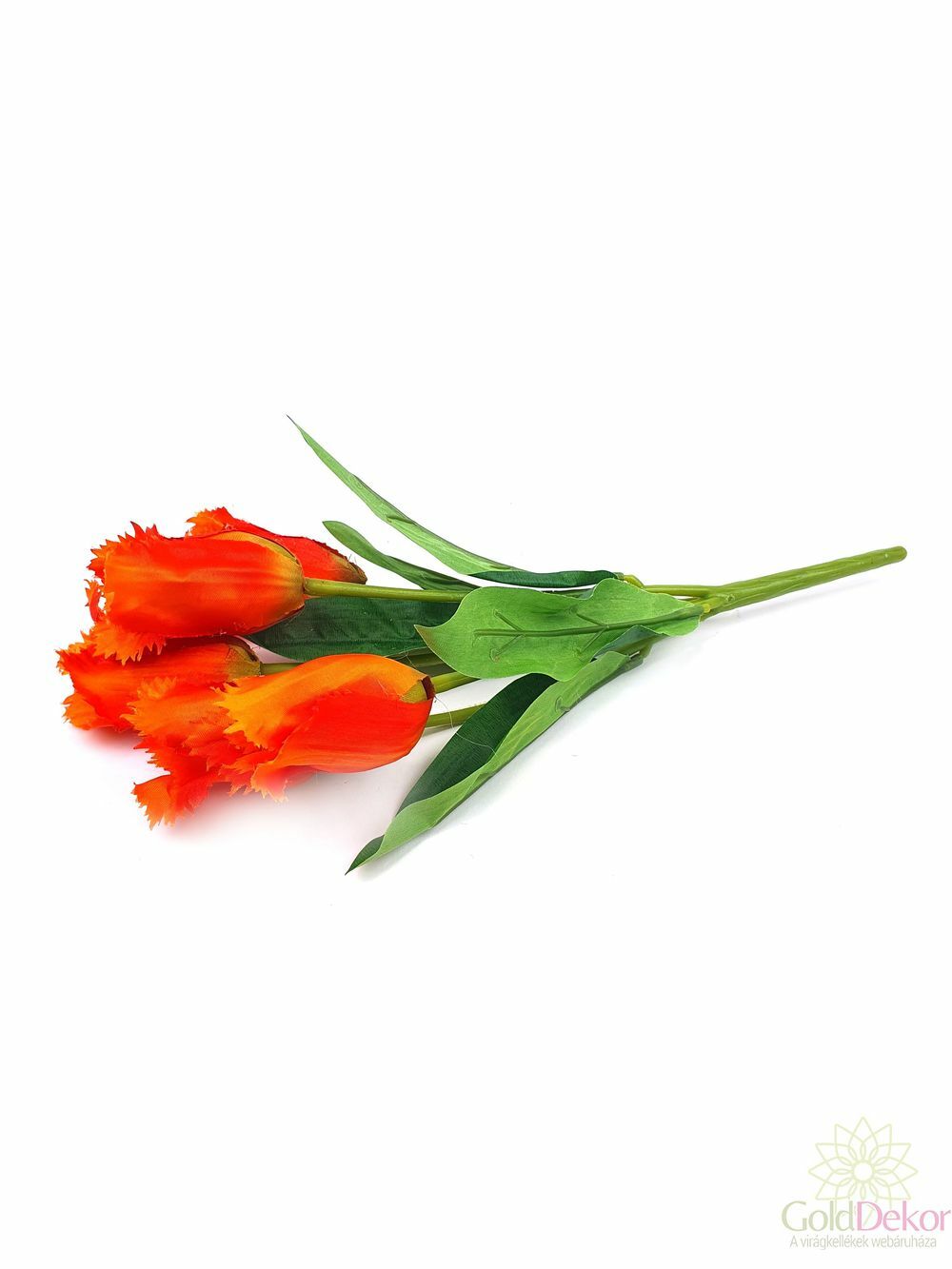 Kép 2/2 - Cakkos szirmú tulipán*5 - narancs