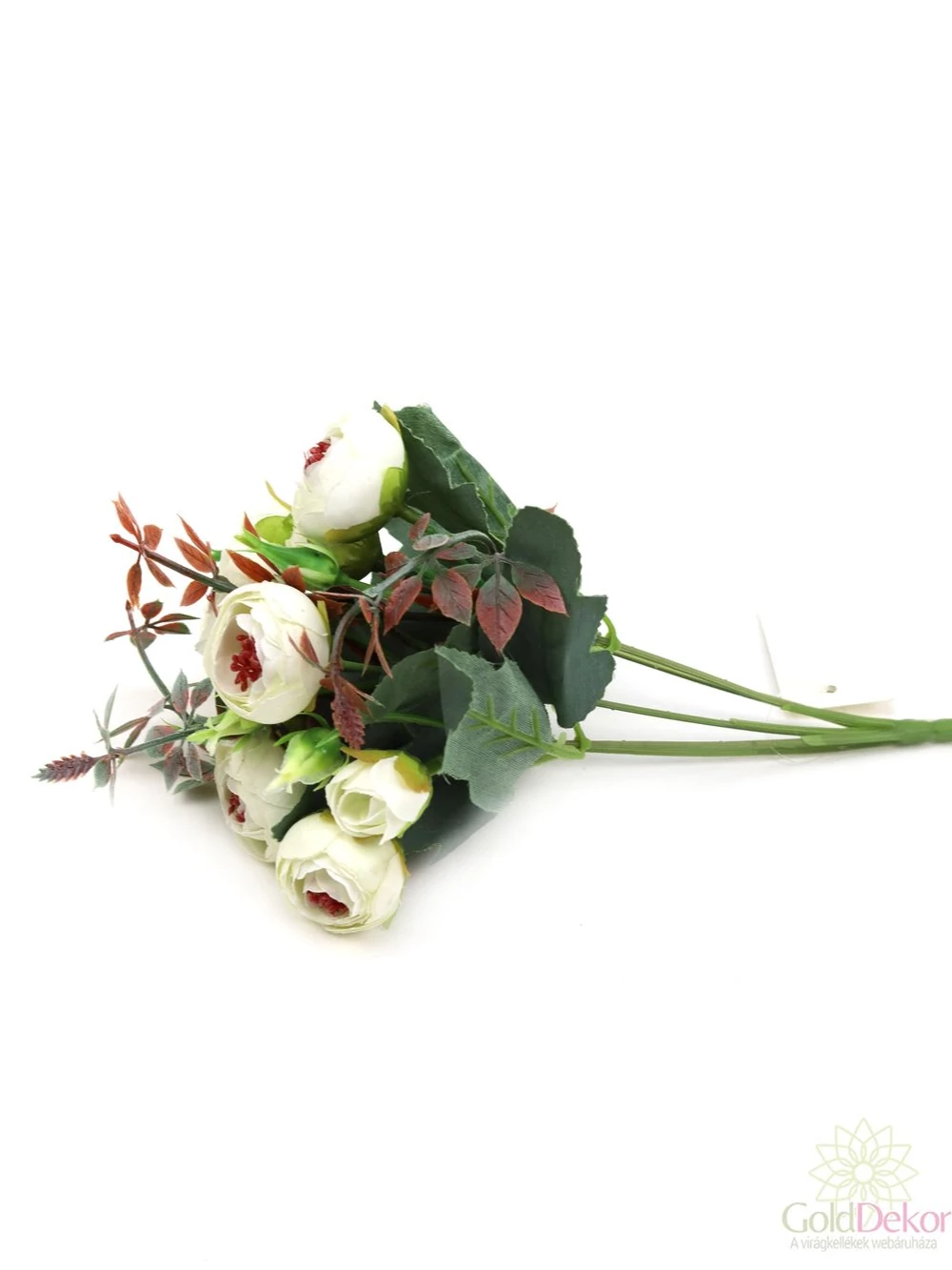 Kép 2/4 - Vegyes színű kicsi csokor 66 - Fehér
