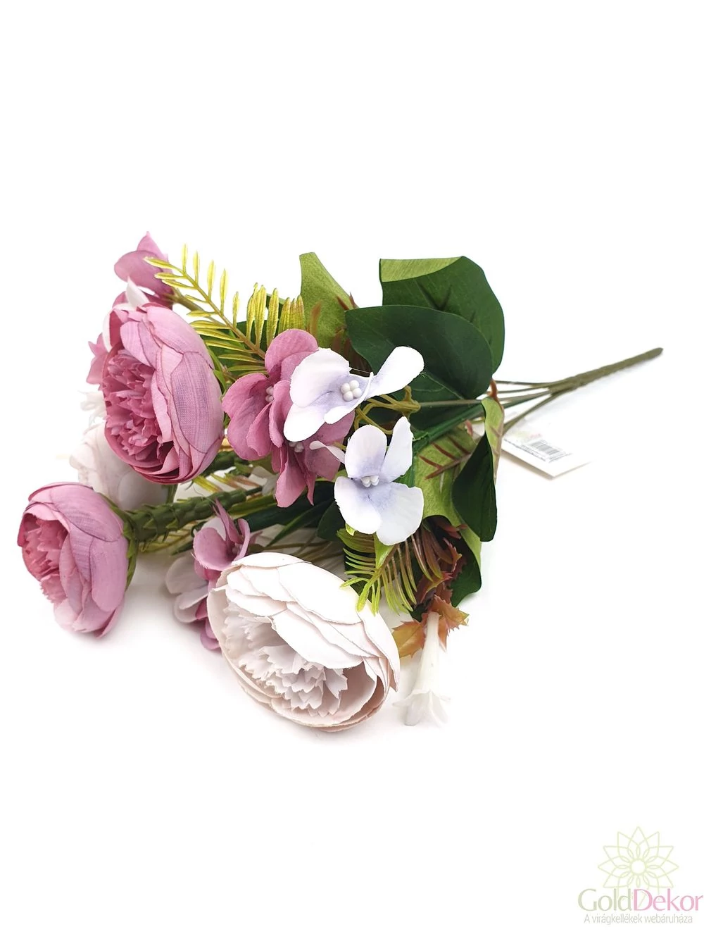 Kép 2/2 - Bambusz rügyes paeonia csokor - mályva