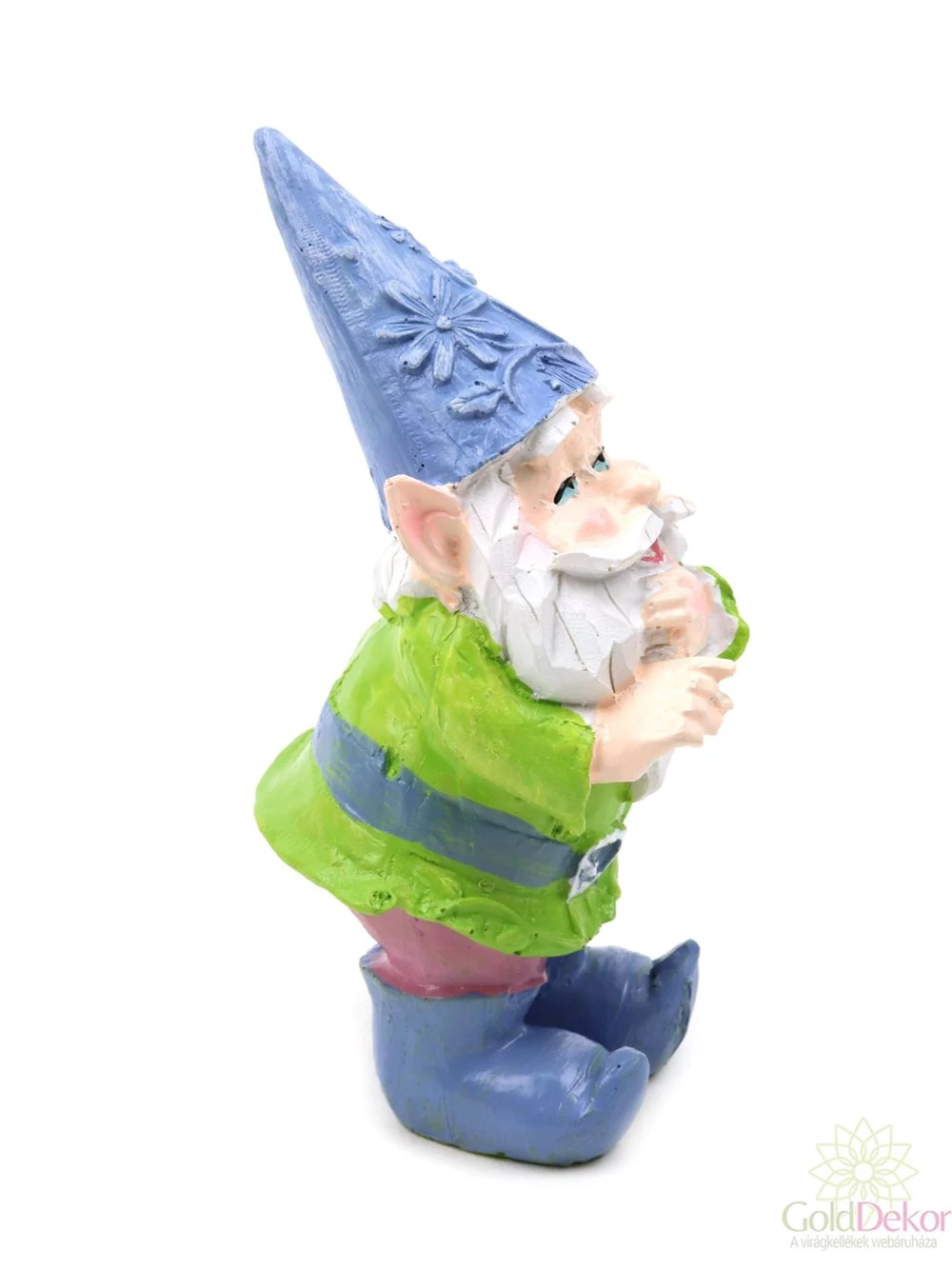 Kép 2/2 - Vidám törpe figurák - Zöld