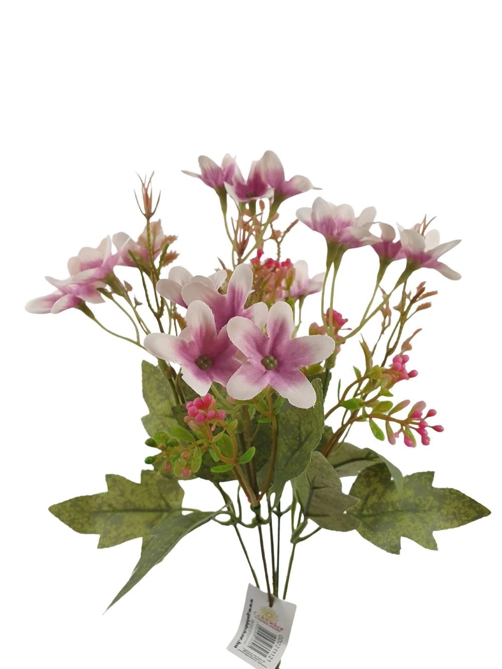 Kép 2/2 - Vegyes színű kicsi csokor 76 - Cirmos mályva