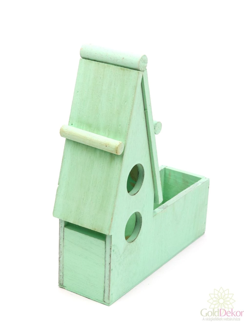Kép 2/2 - Faház tartóval - Menta