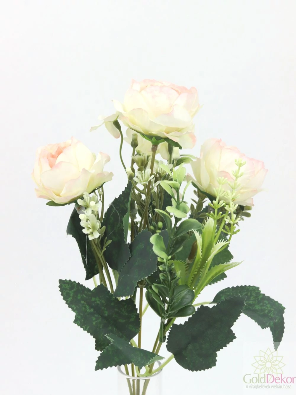 Kép 2/2 - 3 fejes fodros paeonia csokor - Cirmos