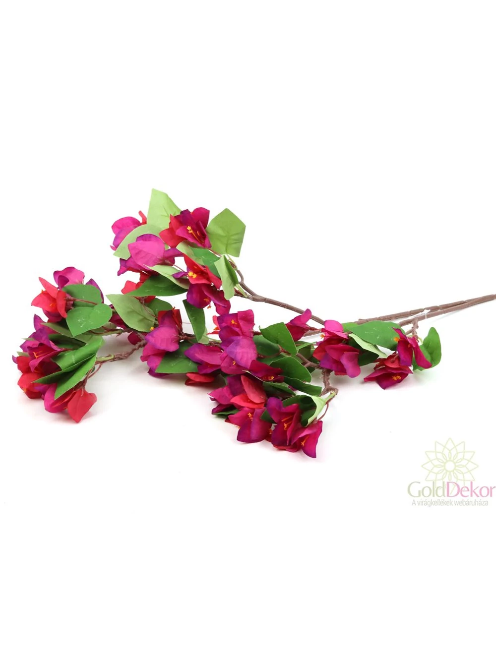 Kép 2/2 - Bougainvillea ág - Sötét pink