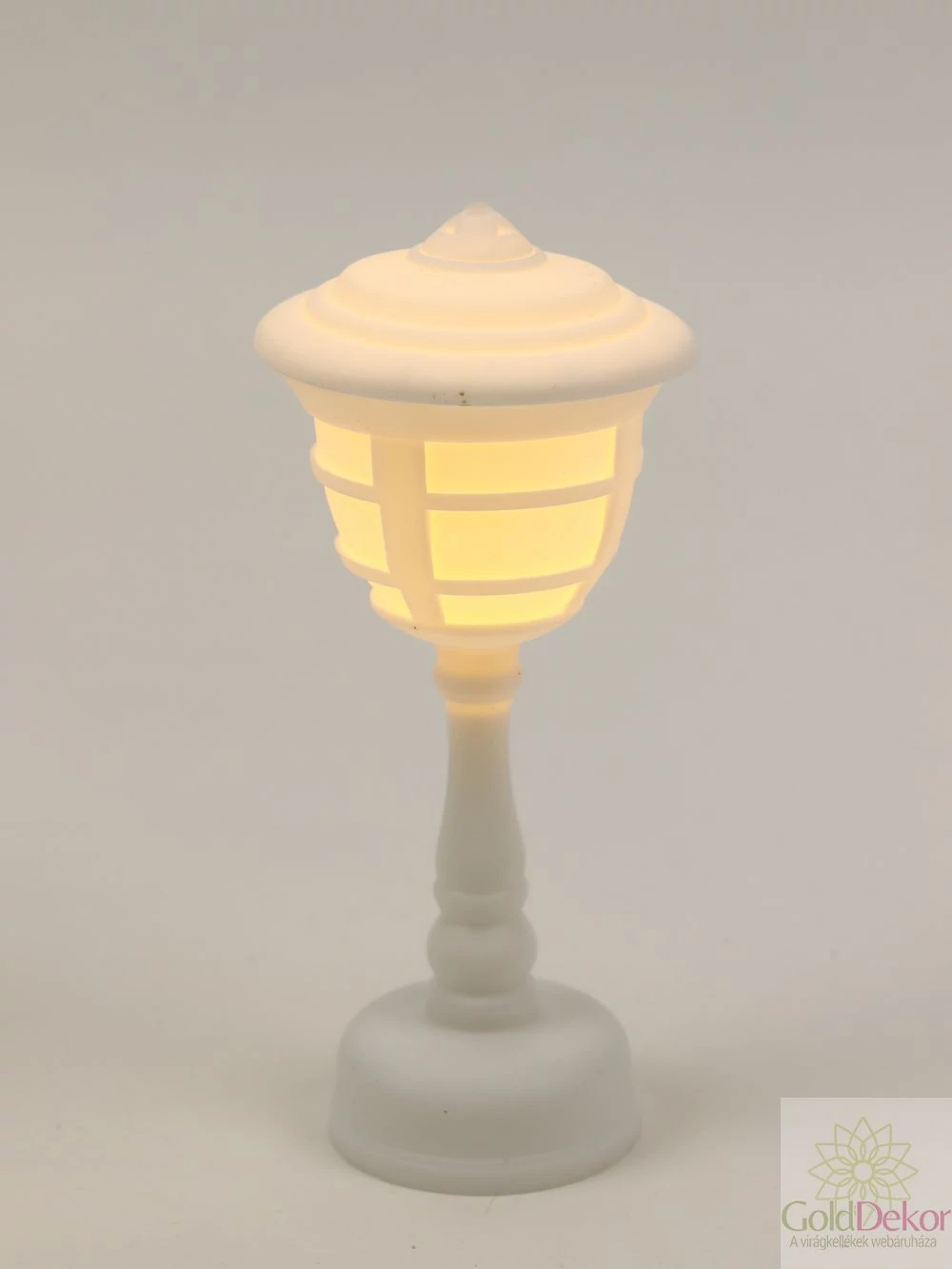 Kép 2/2 - Led kandeláber kerek - Fehér