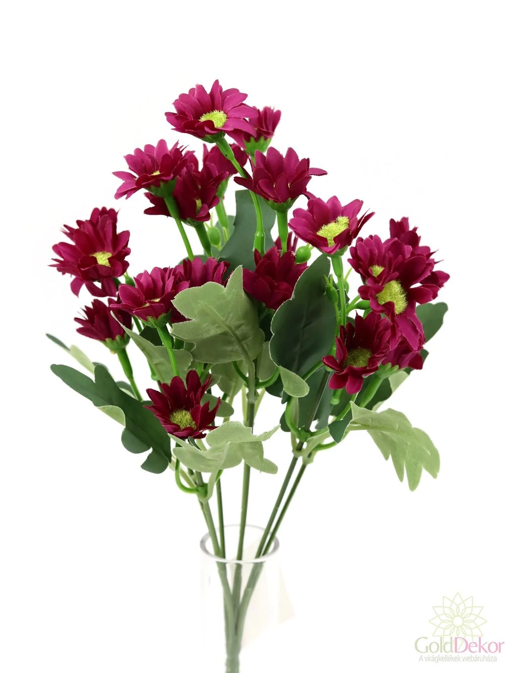 Kép 2/4 - Kicsi virágú margaréta csokor - Pink