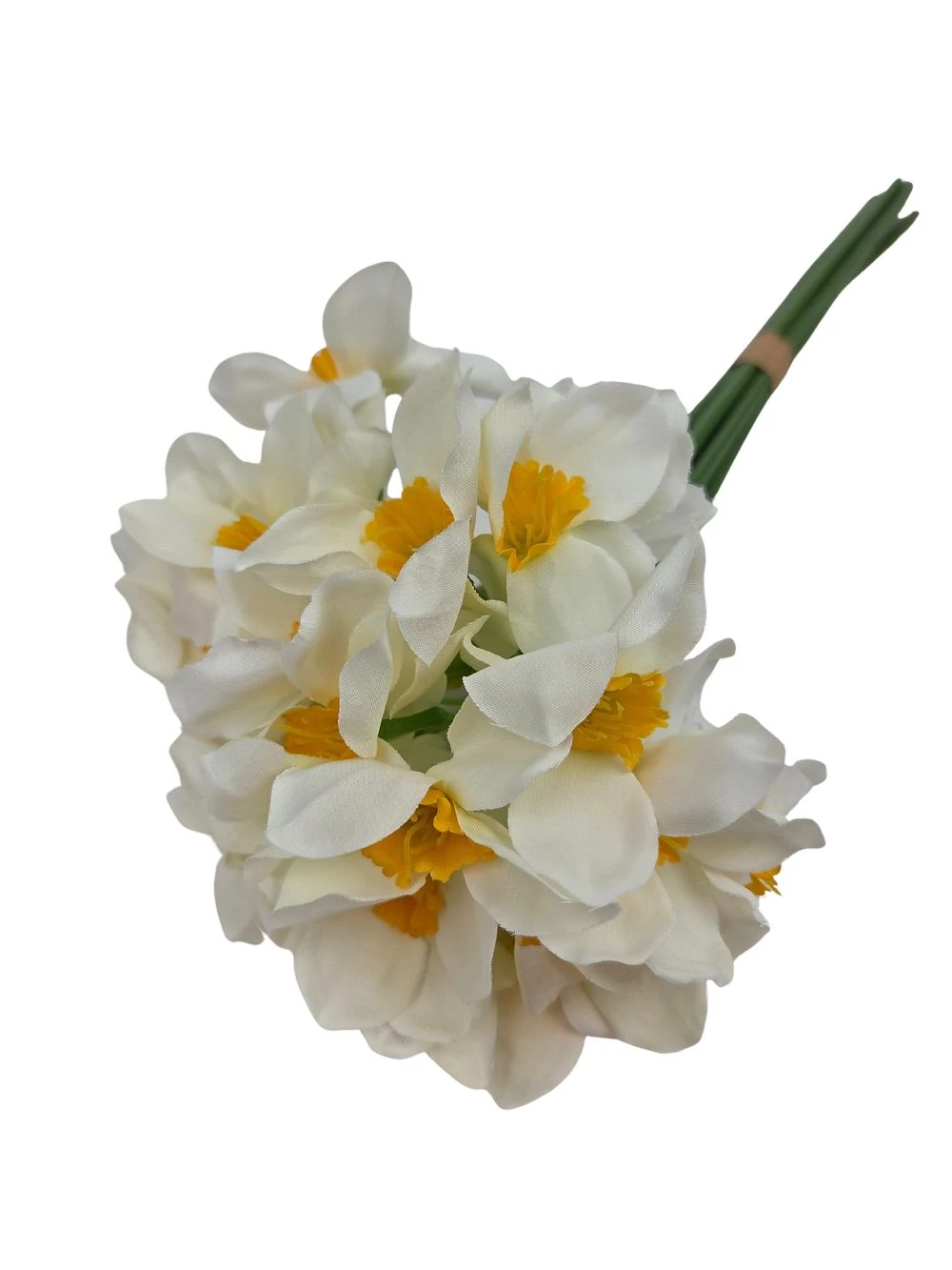 Kép 2/2 - Dekor nárcisz köteg - Fehér