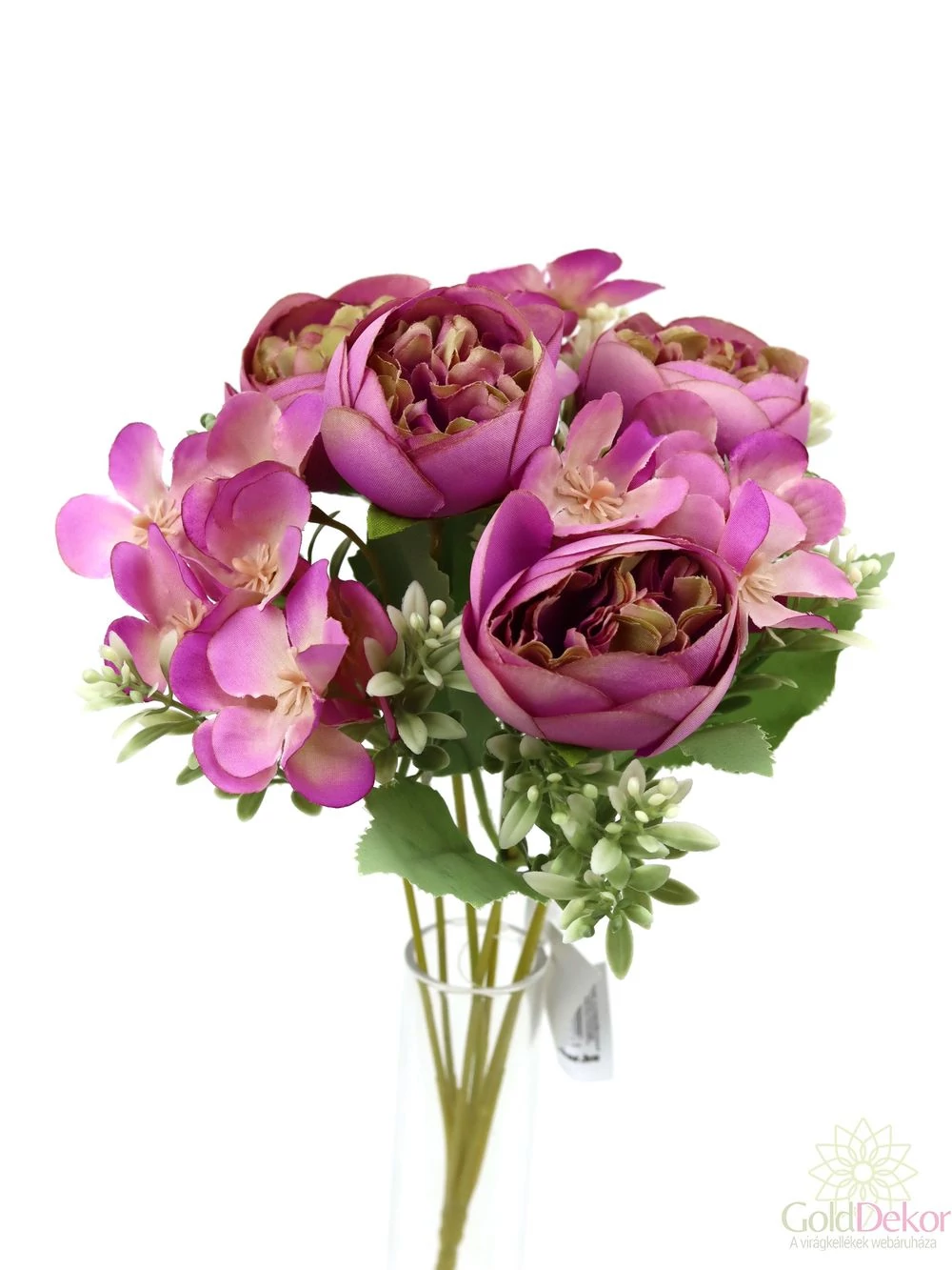 Kép 2/2 - Vegyes színű kicsi csokor 145 - Pink