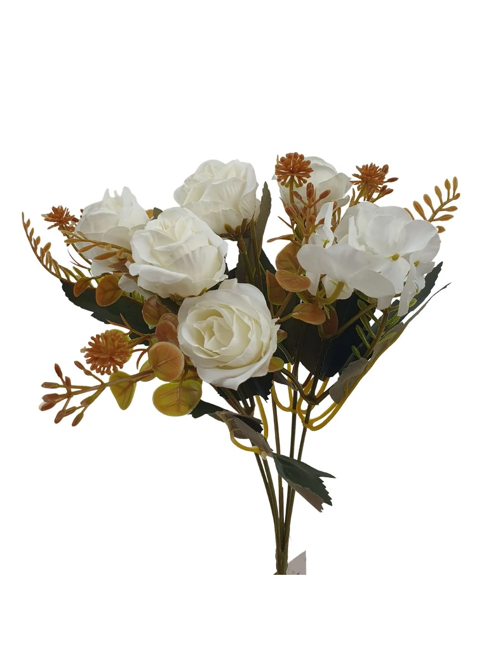 Kép 2/2 - Vegyes színű kicsi csokor 173 - Fehér