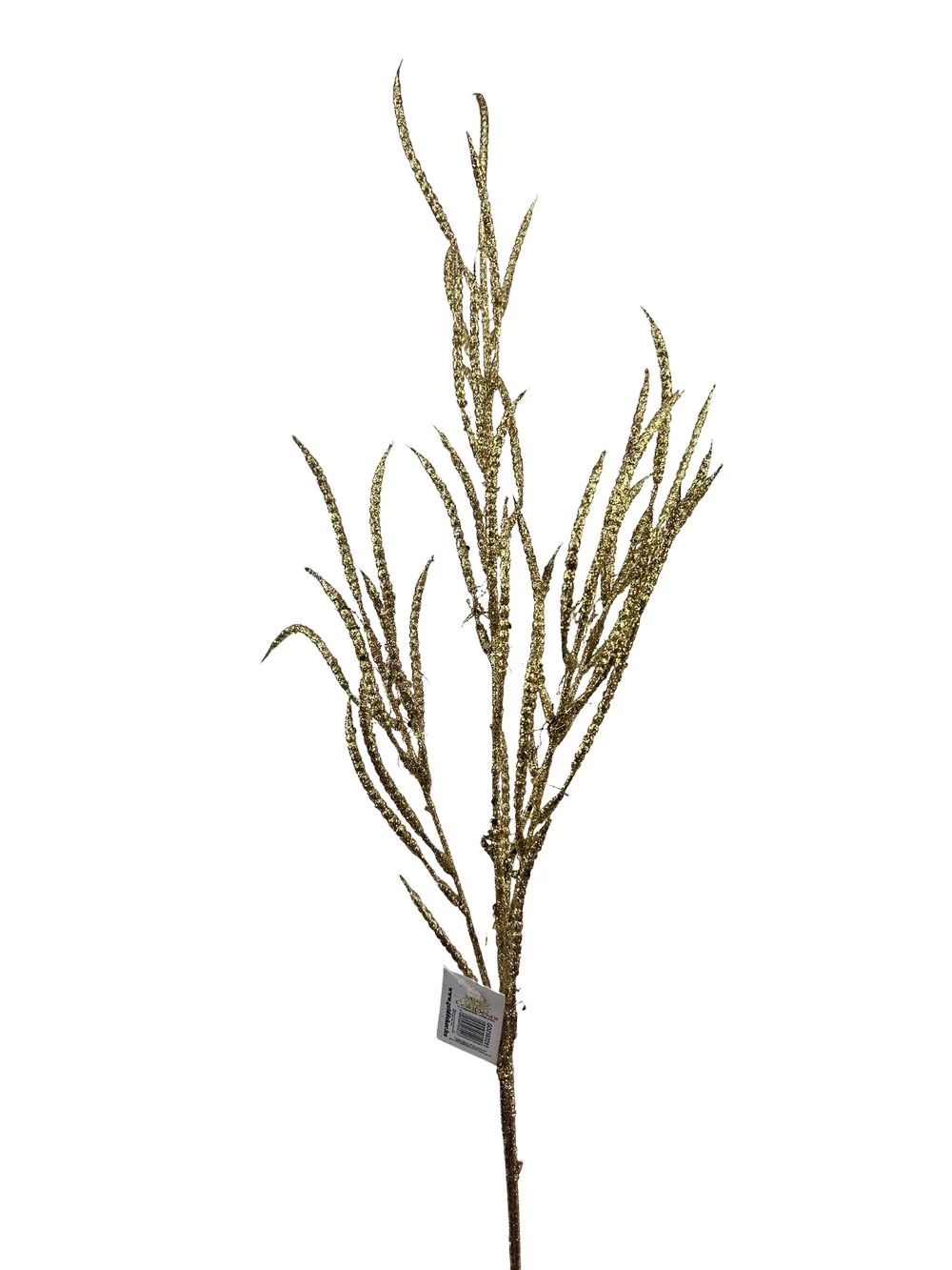 Kép 2/2 - Glitteres ág hosszúkás 80 cm - Arany