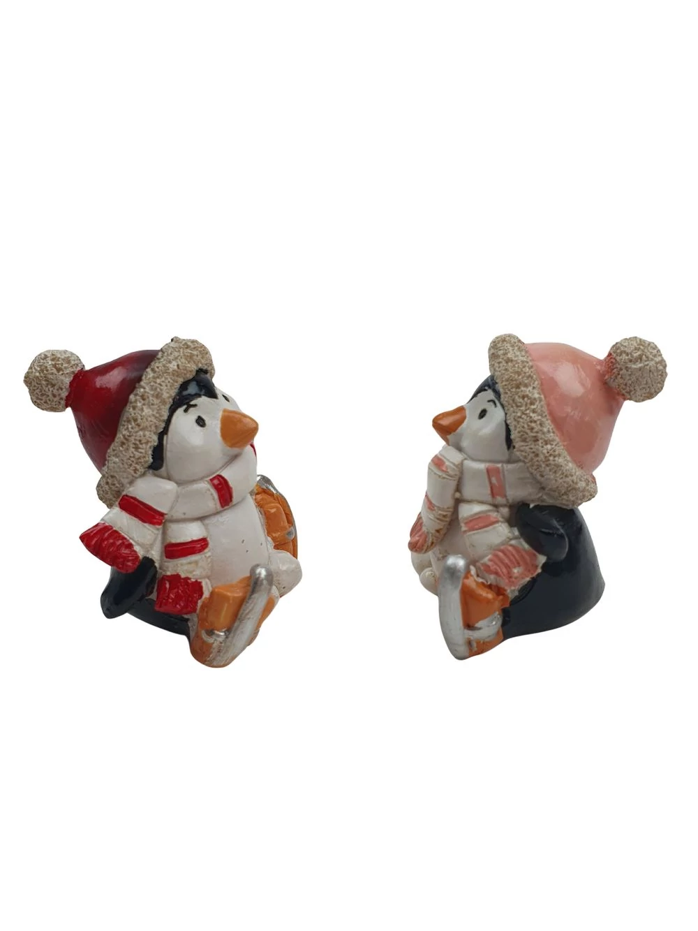Kép 2/2 - Korcsolyás pingvin figura