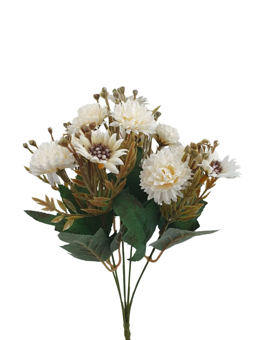 Kép 2/2 - Vegyes színű kicsi csokor 164 - Fehér