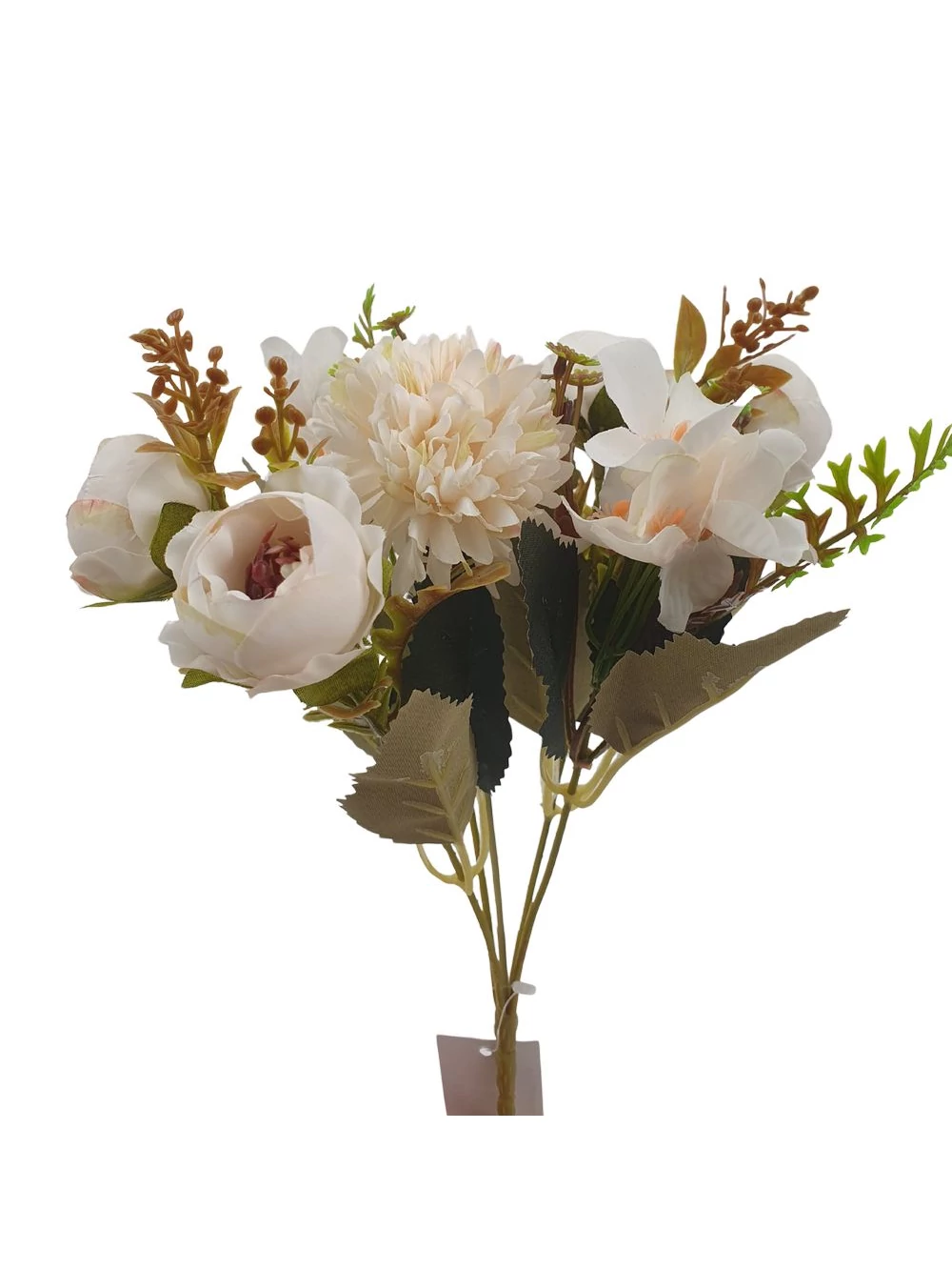 Kép 2/2 - Vegyes színű kicsi csokor 169 - Fehér