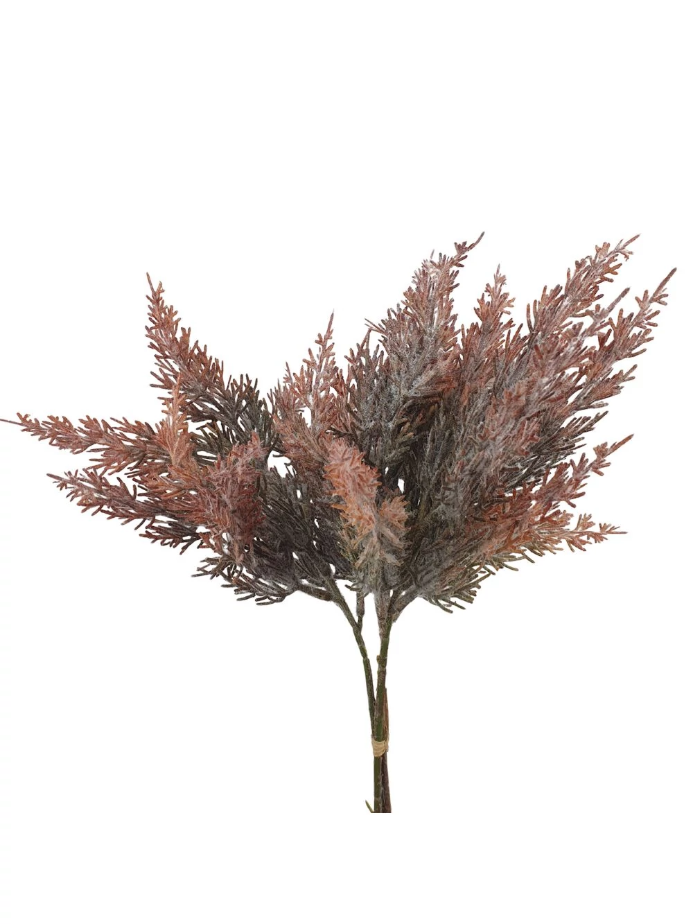 Kép 2/2 - Bolyhos műzöld csokor 5 - Rozsda