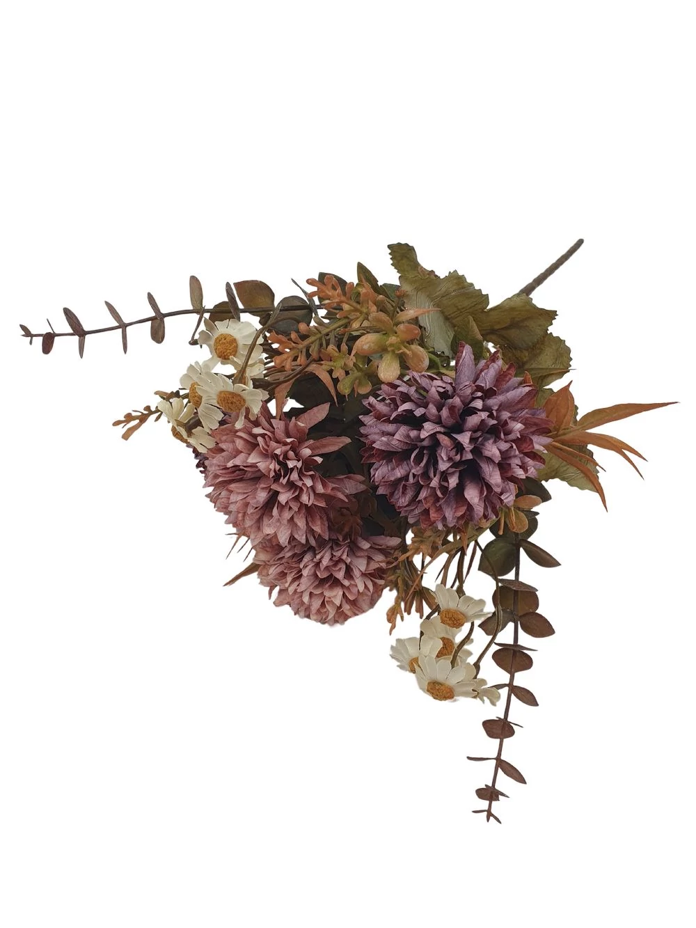 Kép 2/2 - Antik színű vegyes kicsi csokor 2 - Antik mályva