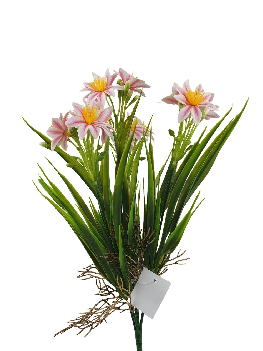 Kép 2/2 - Virágos műzöld 1 - Rózsaszín