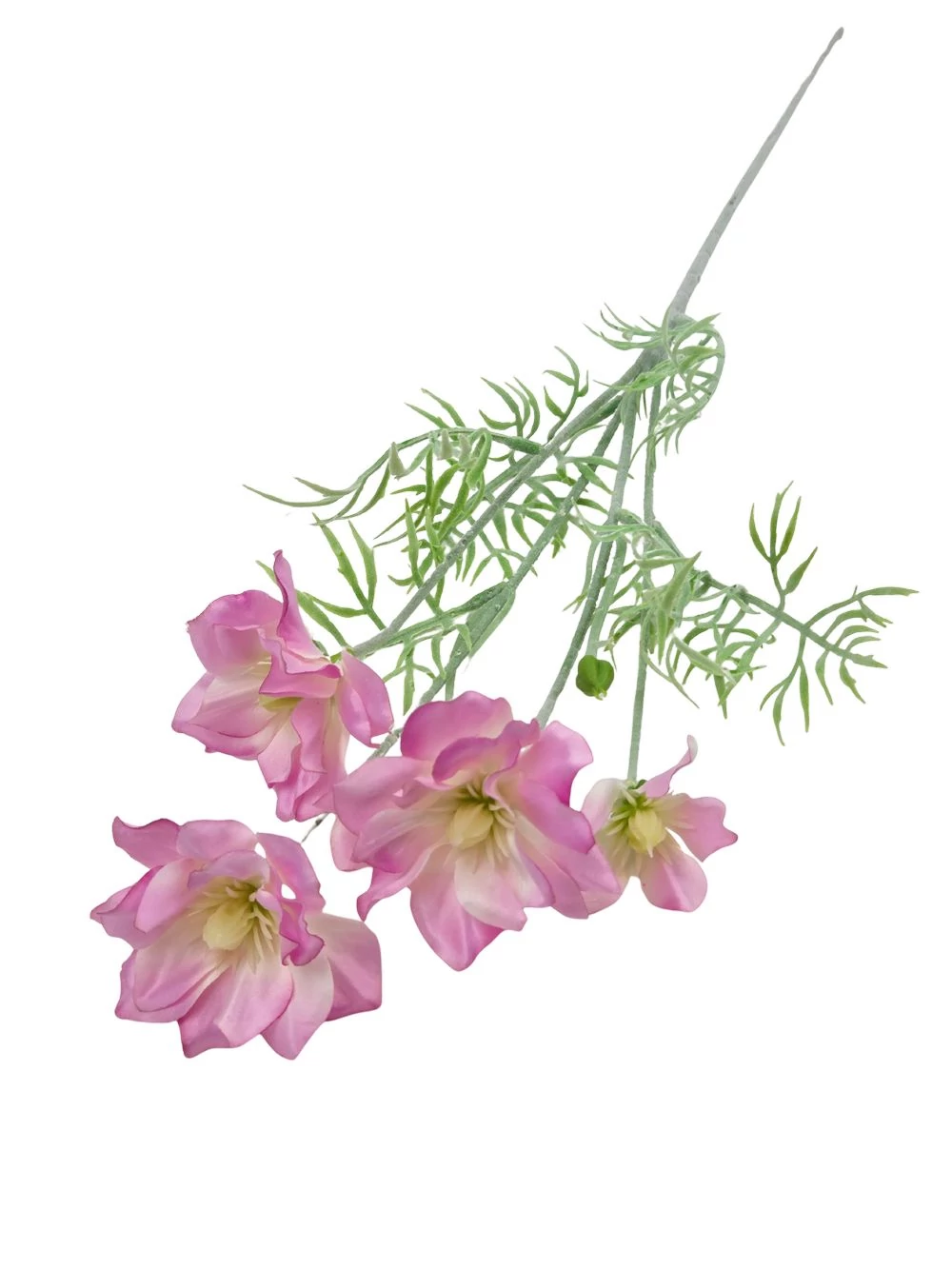 Kép 2/2 - Dupla szirmú szálas virág - Pink